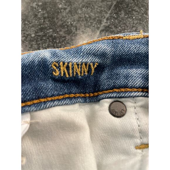 American Eagle Outfitters distressed cropped skinny 28's - Picture 5 of 11